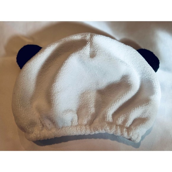 Evriholder panda face terry cloth bath cap child size - Picture 2 of 2